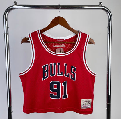 Mitchell & Ness Women's Hardwood Swingman - Chicago Bulls - Dennis Rodman #91