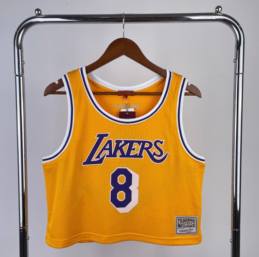 Mitchell & Ness Women's Hardwood Swingman - Los Angeles Lakers - Kobe Bryant #8 [Gold]